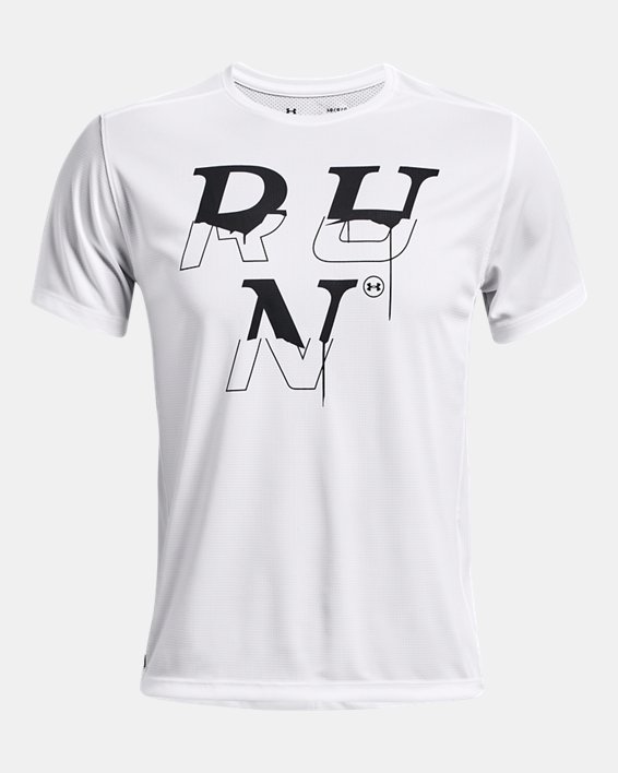 Herren UA Speed Stride 2.0 T-Shirt, White, pdpMainDesktop image number 4
